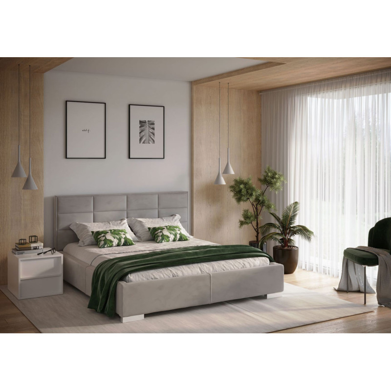 Łóżko tapicerowane Pomoza 180x200 Meble Forte