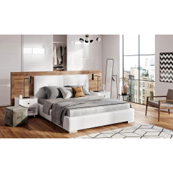 Łóżko tapicerowane Drogarati 180x200 Meble Forte