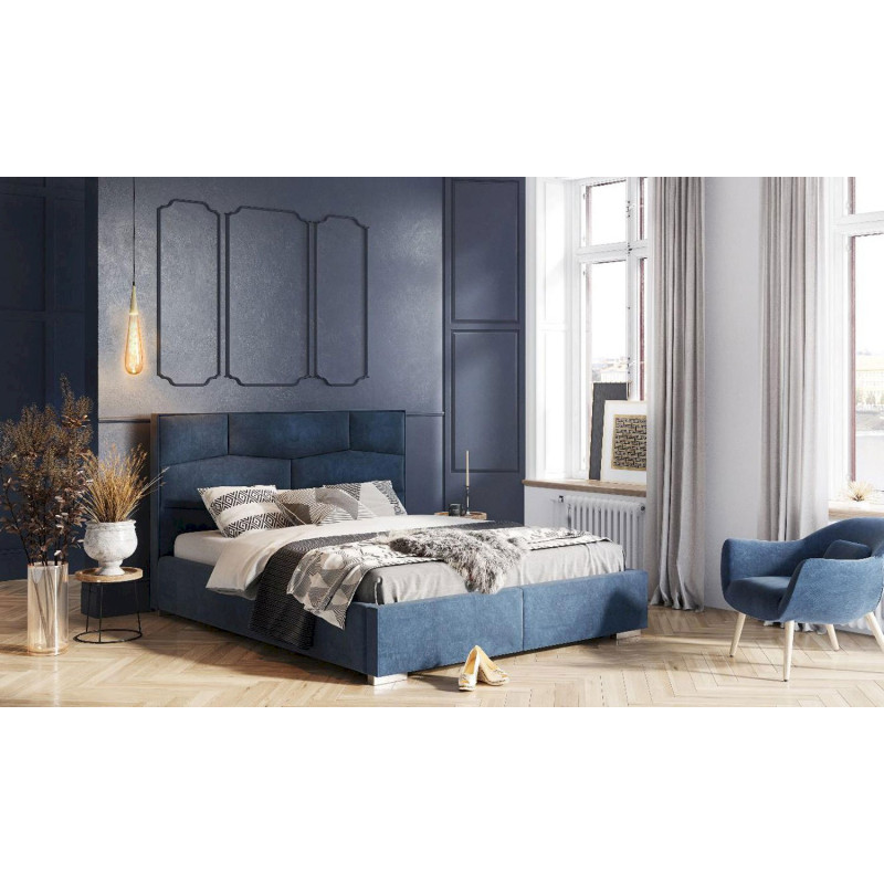 Łóżko tapicerowane Nellur 180x200 Meble Forte