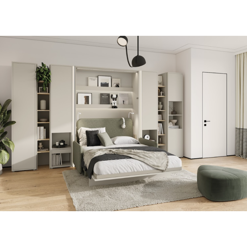 P&oacute;łkotapczan BC-13 z sofą BC-35 i dostawkami BC-07 180X200