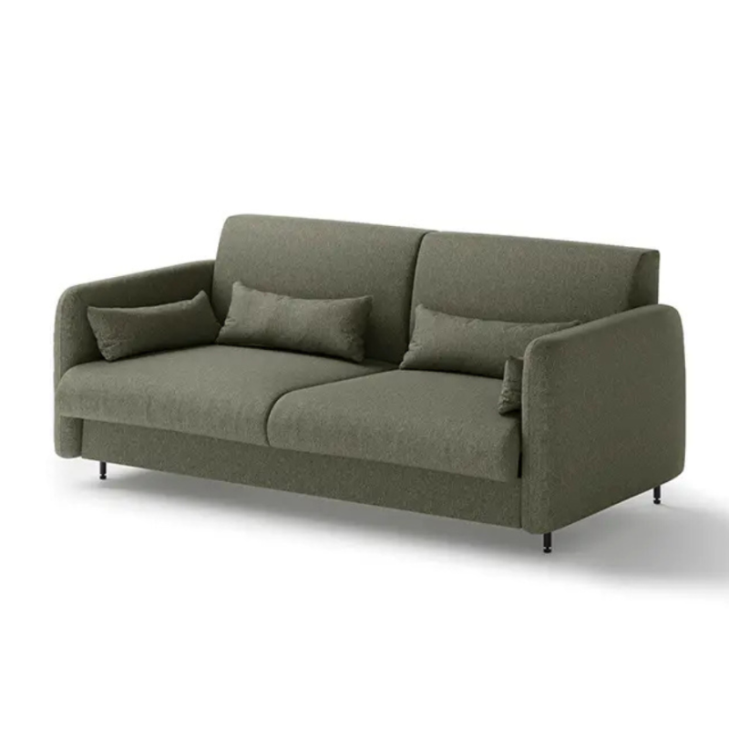 Sofa BC-18 do półkotapczanu BC-01 140X200 zielona Lenart