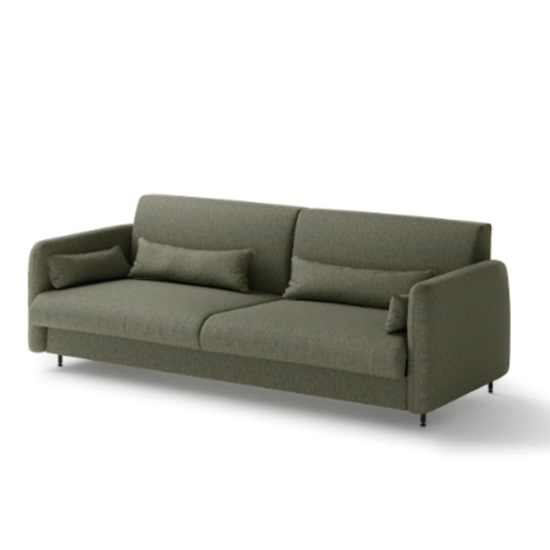 Sofa BC-19 do półkotapczanu BC-12 160X200 zielona Lenart