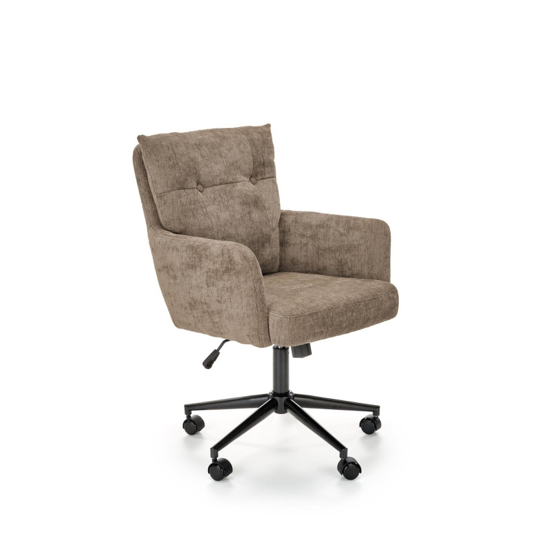 FLORES fotel obrotowy, jasny brąz FLORES fotel obrotowy, jasny brąz