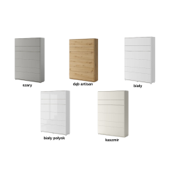 Półkotapczan 160x200 BED CONCEPT BC-12 Lenart do pełnej