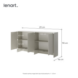 Nadstawka BED CONCEPT BC-11 do półkotapczanu poziomego 90x200
