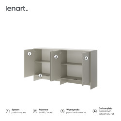 Nadstawka BED CONCEPT BC-11 do półkotapczanu poziomego 90x200