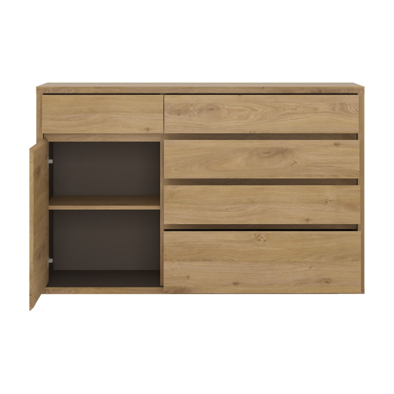 Komoda 1D-5S Shetland Typ 42 Meble W&oacute;jcik Kolekcja Shetland