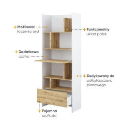 Regał BED CONCEPT BC-22 do półkotapczanu Lenart