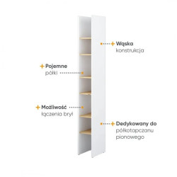 Regał BED CONCEPT BC-24 do półkotapczanu Lenart