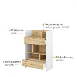 Regał BED CONCEPT BC-26 do półkotapczanu Lenart