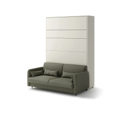 Sofa BC-18 do półkotapczanu BC-01 140X200 zielona Lenart