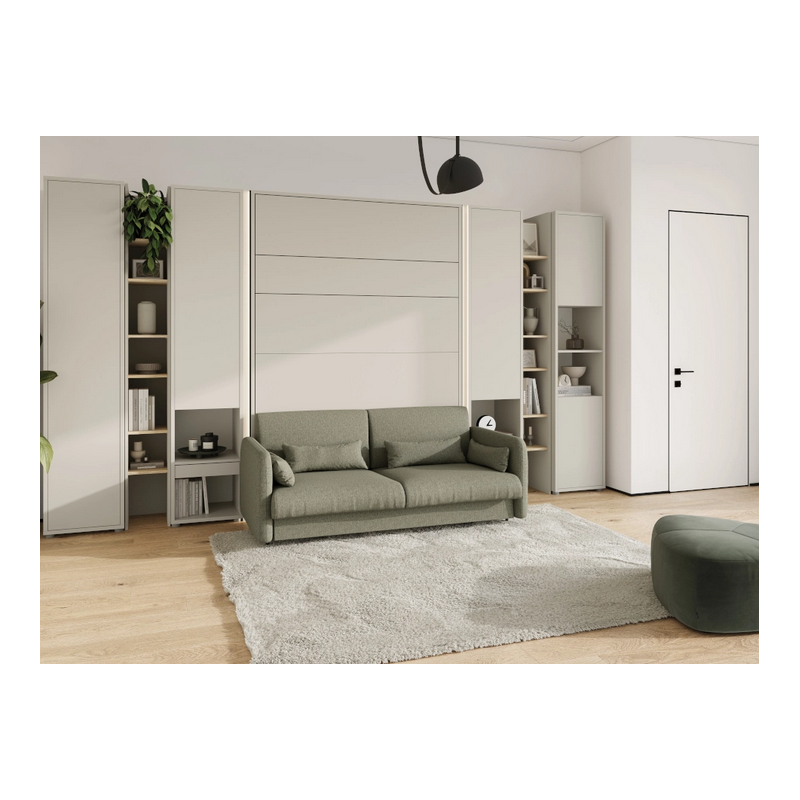 Sofa BC-18 do półkotapczanu BC-01 140X200 zielona Lenart