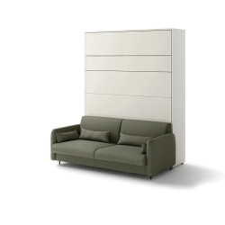 Sofa BC-19 do półkotapczanu BC-12 160X200 zielona Lenart