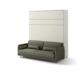 Sofa BC-35 do półkotapczanu BC-13 180X200 zielona Lenart