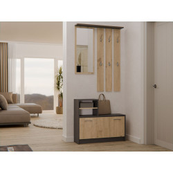 Garderoba Vera Vera Antracyt Artisan