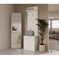 Wieszak Duo Duo Biały Wieszak Duo Duo Biały