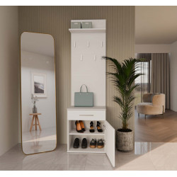 Wieszak Duo Duo Biały Wieszak Duo Duo Biały