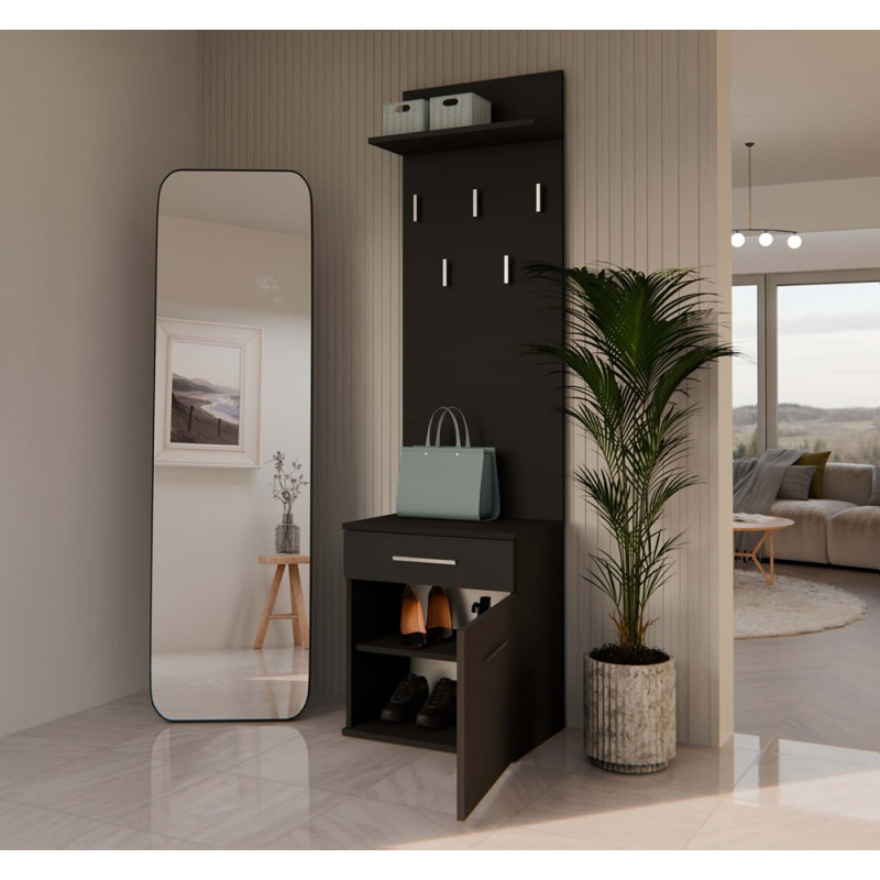 Wieszak Duo Duo Czarny