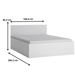 Łóżko Fribo FRIZ06 Meble Wójcik Kolekcja Fribo