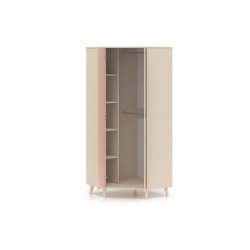 Szafa Mevel 01 Millenial Pink/Szary Pallad ML Meble Szafa Mevel 01 Millenial Pink/Szary Pallad ML Meble