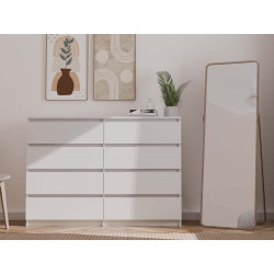 Komoda Malwa M8/140 Biały Komoda Malwa M8/140 Biały