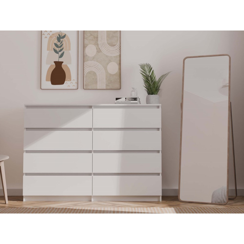 Komoda Malwa M8/140 Biały