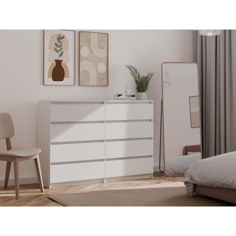 Komoda Malwa M8/140 Biały