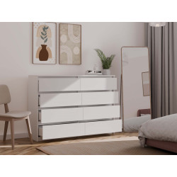 Komoda Malwa M8/140 Biały Komoda Malwa M8/140 Biały