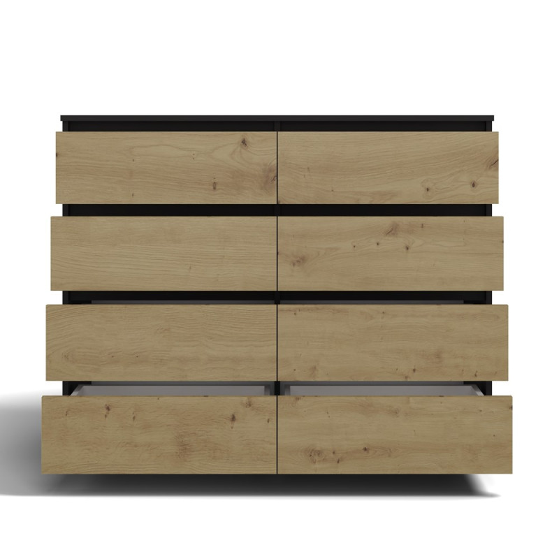 Komoda Malwa M8/120 Antracyt Artisan