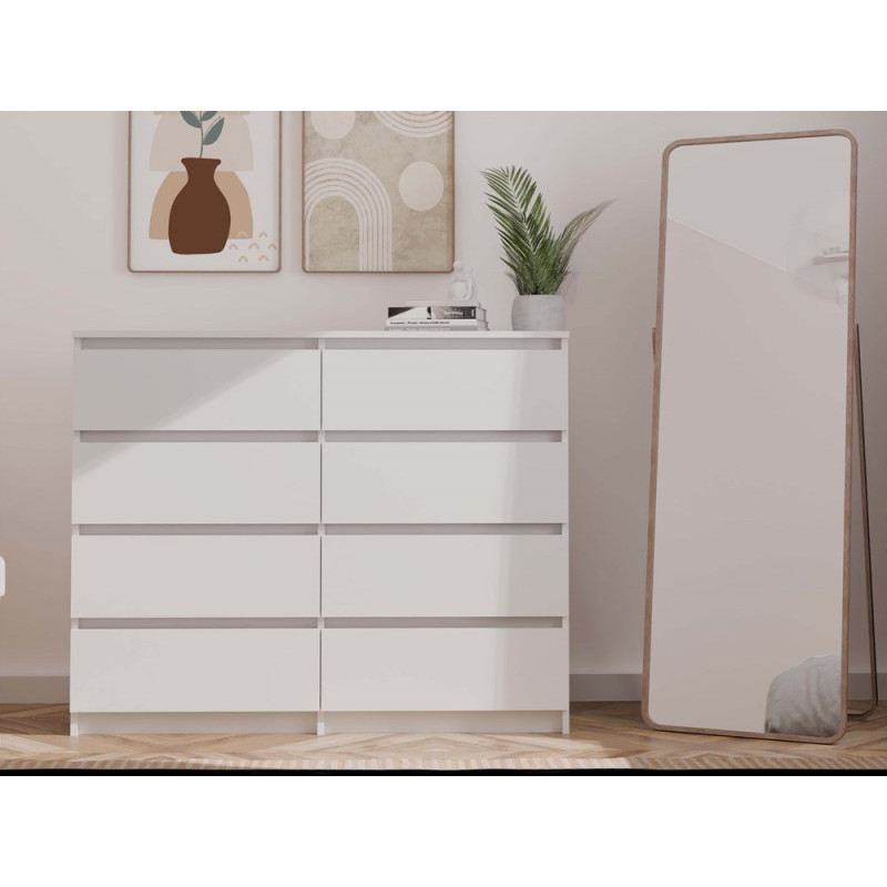 Komoda Malwa M8/120 Biały