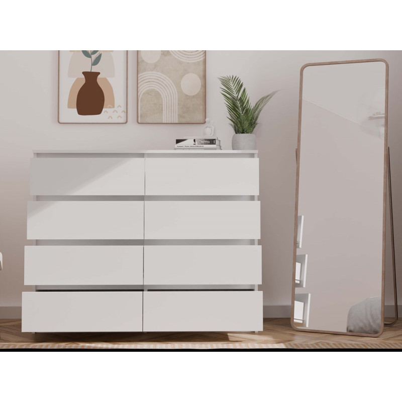 Komoda Malwa M8/120 Biały