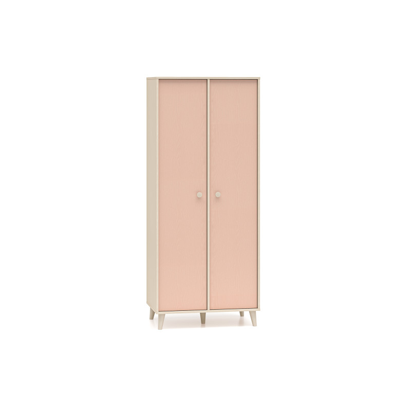 Szafa Mevel 02 Millenial Pink/Szary Pallad ML Meble