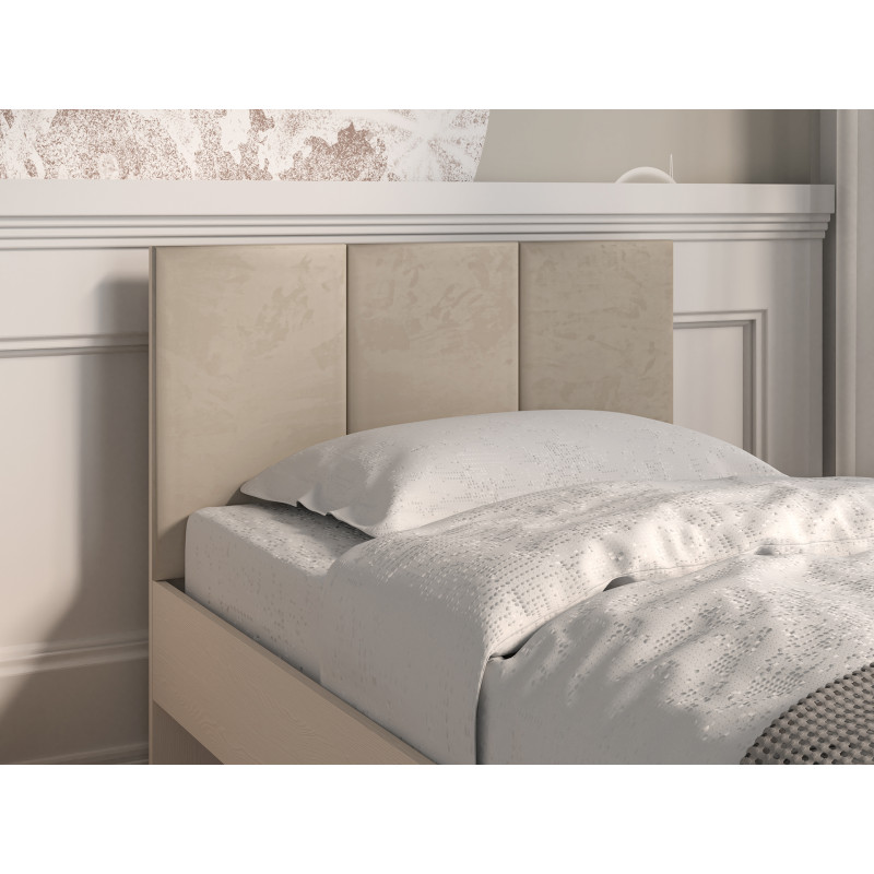 Łóżko 90x200 Mevel 08 Piasek Pustyni ML Meble