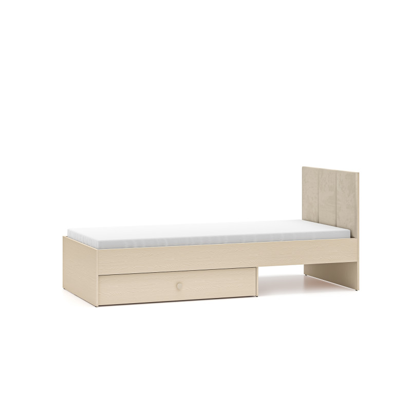 Łóżko 90x200 Mevel 08 Piasek Pustyni ML Meble Łóżko 90x200 Mevel 08 Piasek Pustyni ML Meble