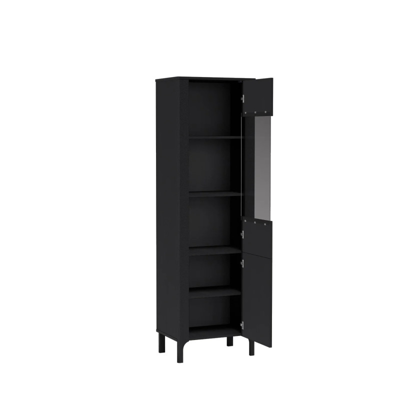 Wysoka Witryna Malumi MM4 Jarstol Czarny Painflow