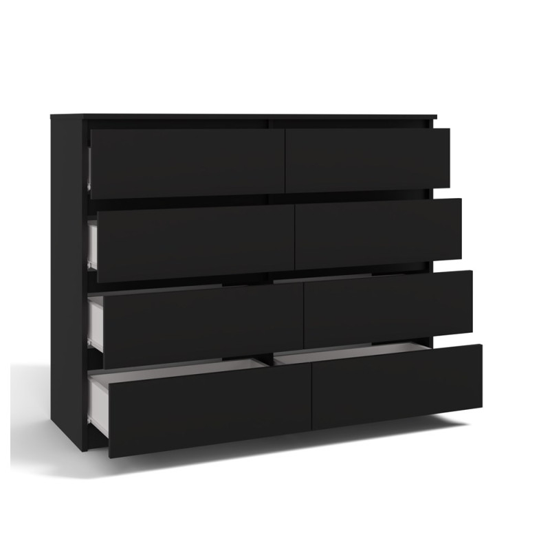 Komoda Malwa M8/120 Czarny