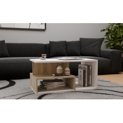 Ława Prima Prima Biały Sonoma