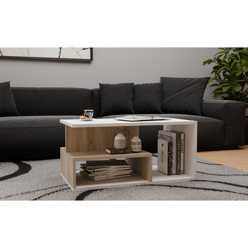 Ława Prima Prima Biały Sonoma