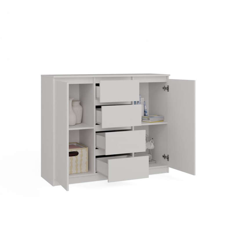 Komoda Malwa 2D4S/120 Biały