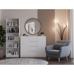 Komoda Malwa 2D4S/120 Biały