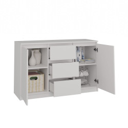 Komoda Malwa 2D3S Biały