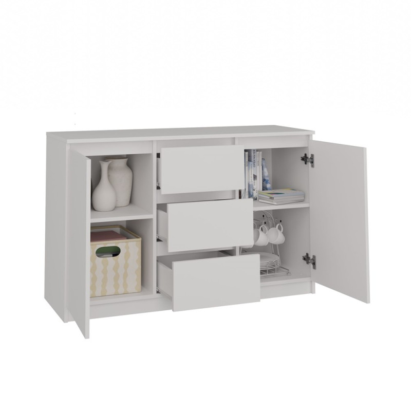 Komoda Malwa 2D3S Biały