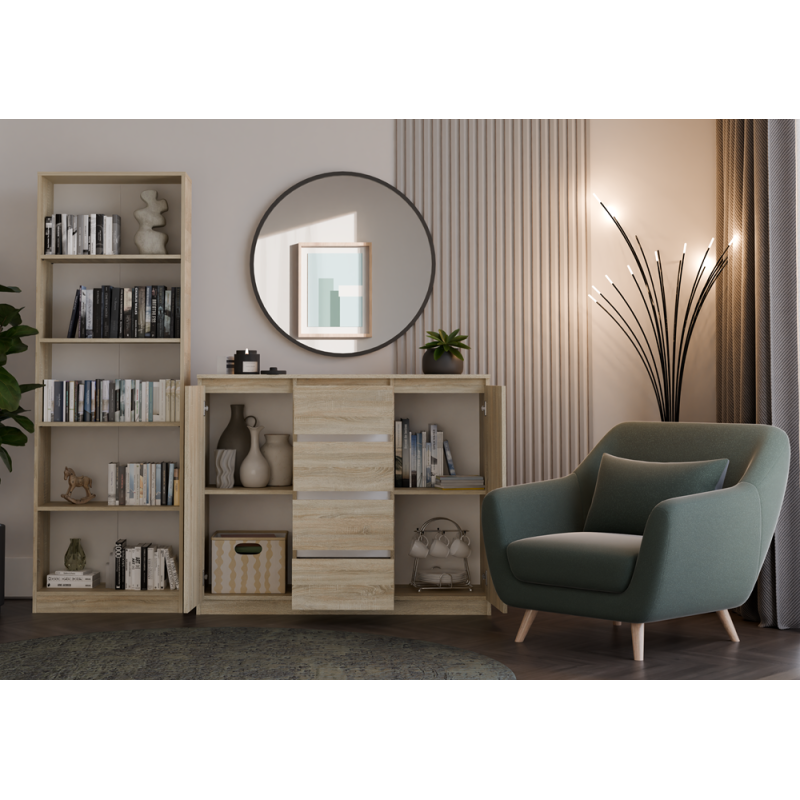 Komoda Malwa 2D4S/120 Sonoma