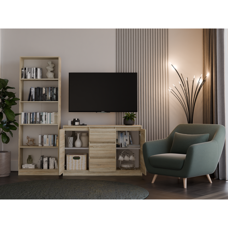 Komoda Malwa 2D3S Sonoma