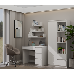 Biurko Mijas Prawe Biały