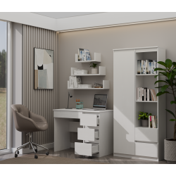 Biurko Mijas Prawe Biały