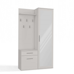 Garderoba Duo Duo Biały