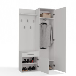 Garderoba Duo Duo Biały