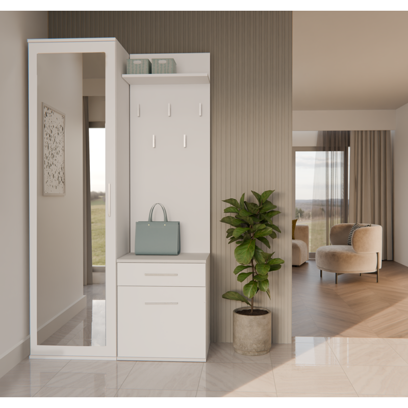 Garderoba Duo Duo Biały