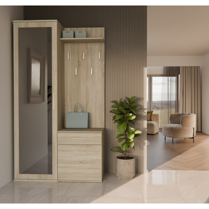 Garderoba Duo Duo Sonoma